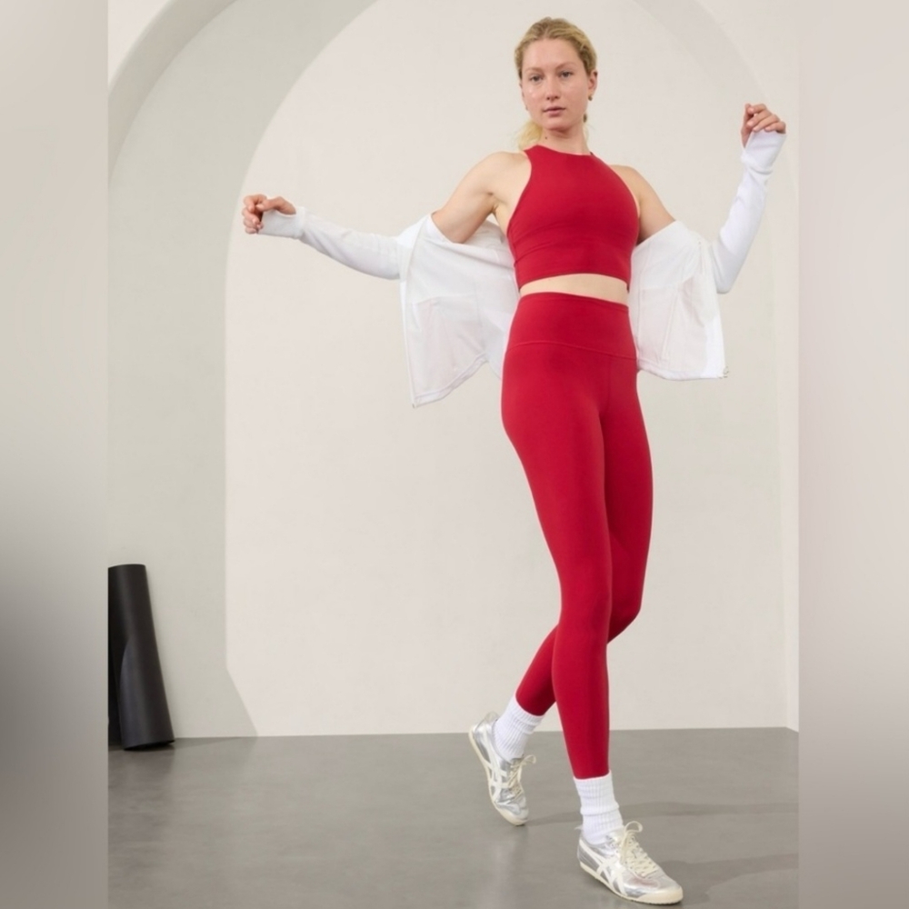 Athleta Ultra High Rise Elation Tights Size Medium Tall